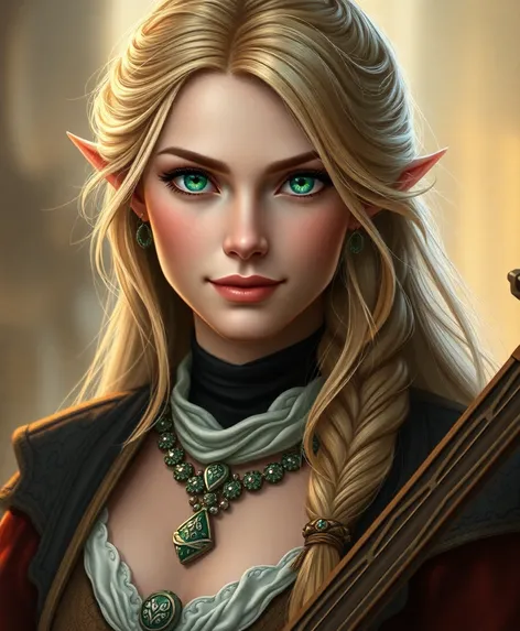 portrait female half elf Image – Free AI Generator | Makepix