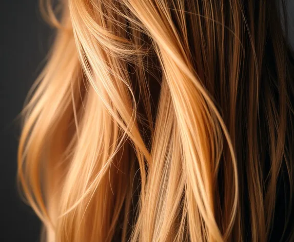 honey colour hair