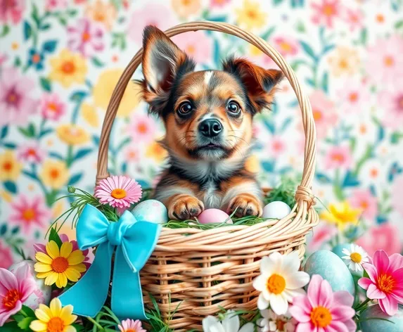 dog easter basket