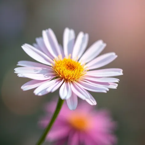 aster flower tattoo