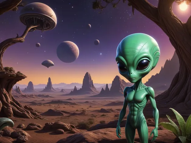 alien cartoon