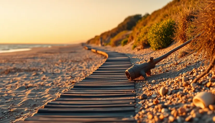 beach walkway