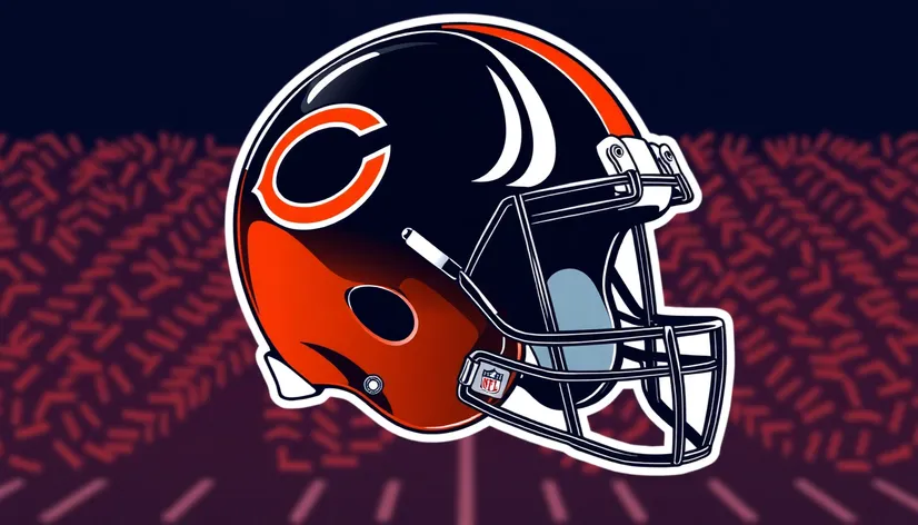 chicago bears helmet