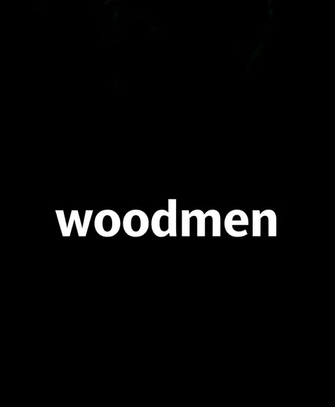 woodmen white text black