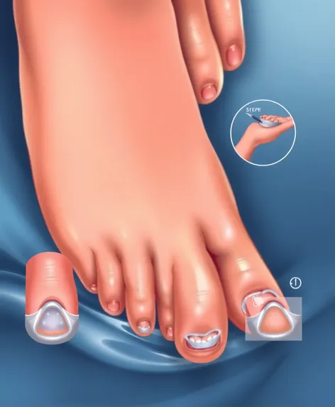 toenail removal healing stages