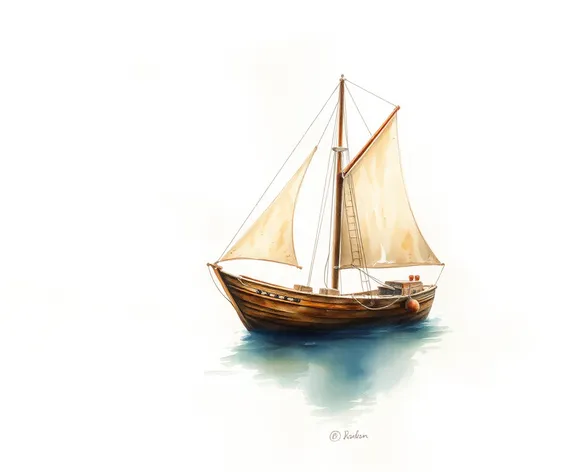 old small sailing ship