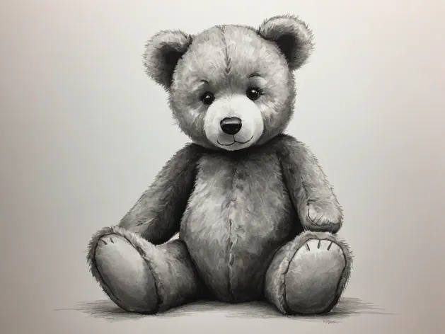 teddy bear drawing