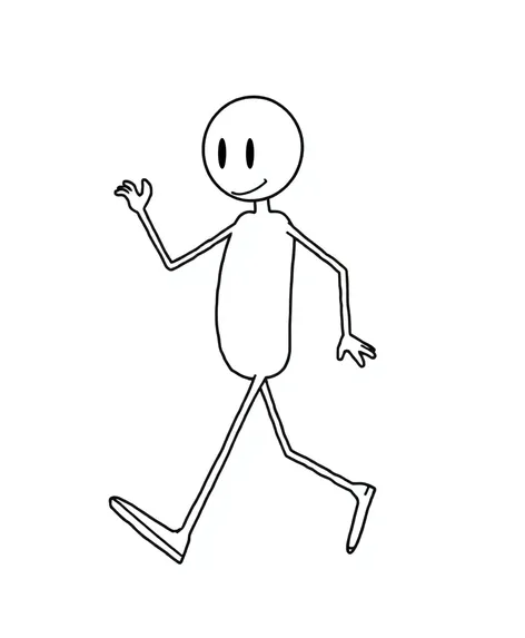 stickman walk