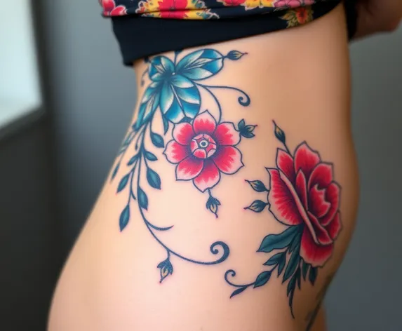 side tummy tattoos