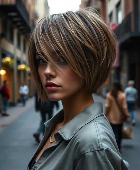 dark blonde short hairstyles