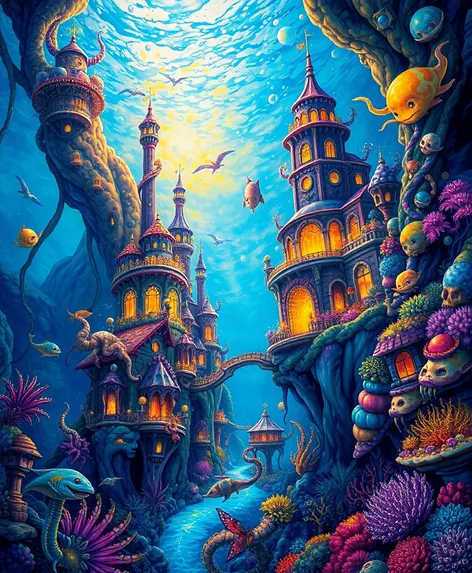 fantasy ocean art