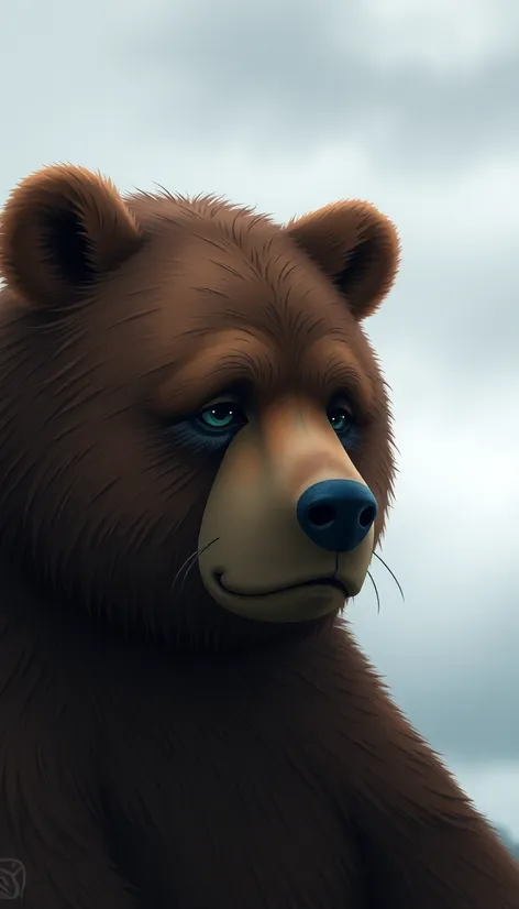 sad bear