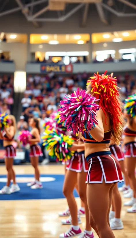 set of pom poms