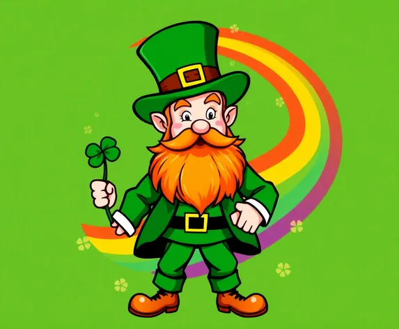 leprechaun march clipart