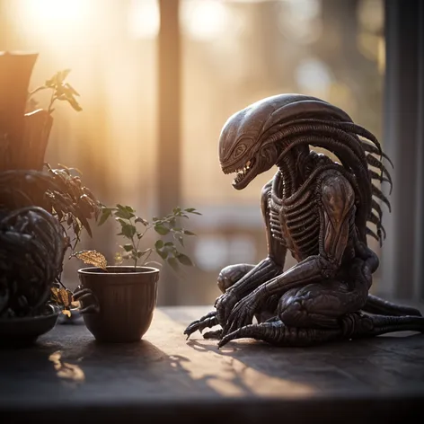 a xenomorph finally finding