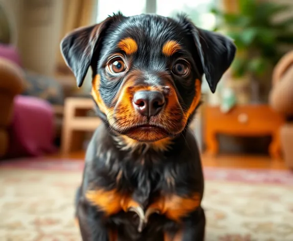 rottweiler mix doberman puppy