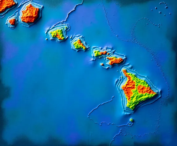 map of hawaii