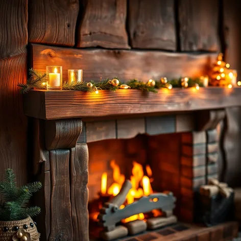 fireplace mantel