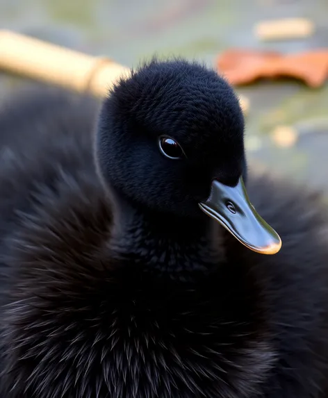 black swedish duckling