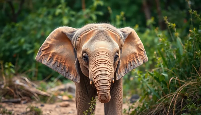 infant elephant