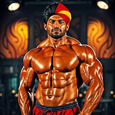 indian bodybuilder