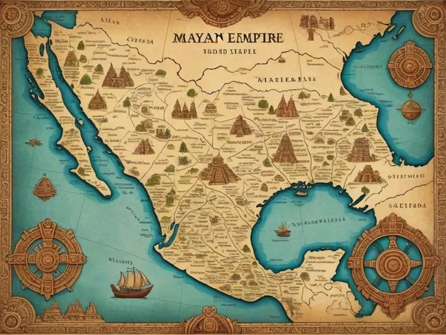 mayan empire map