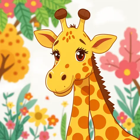 giraffe drawing