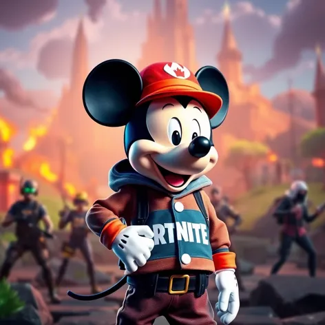 mickey fortnite