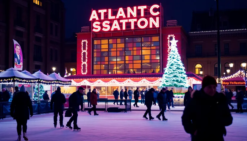 atlantic station ice skating