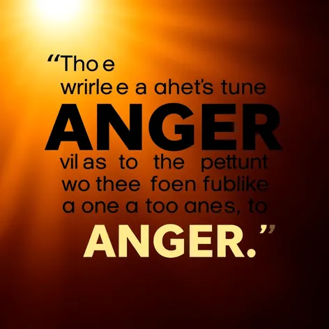 quotes about anger