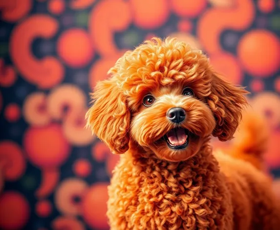 red poodle