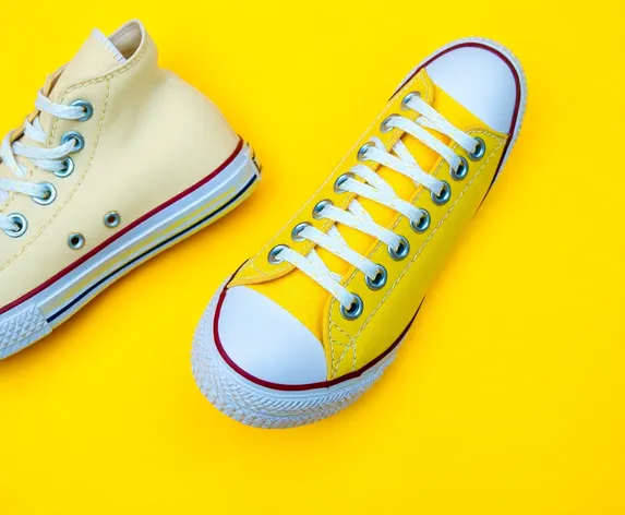 yellow on yellow converse