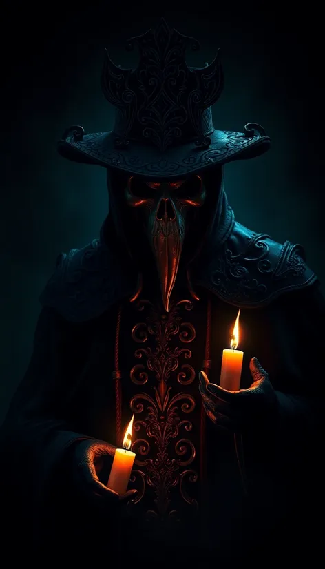 gothic plague doctor art