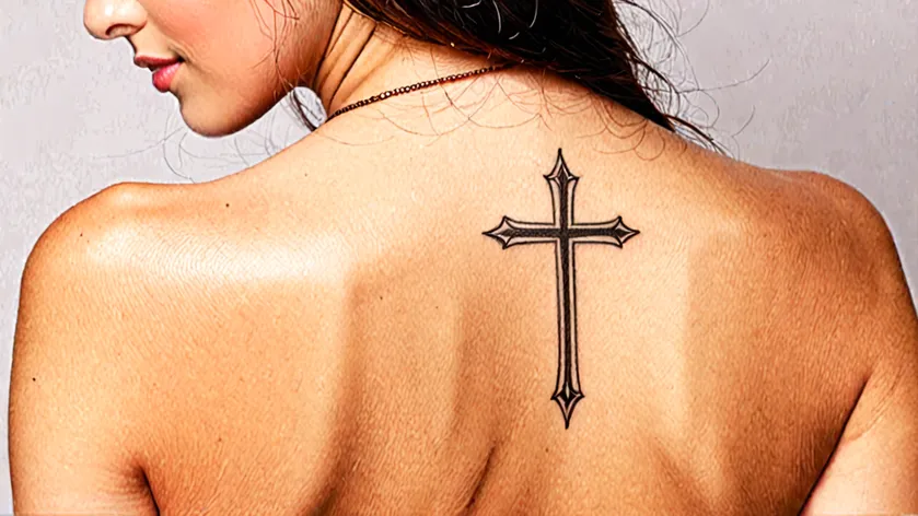 simple cross tattoos