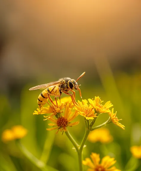 yellow wasp