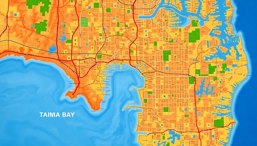 map of tampa bay