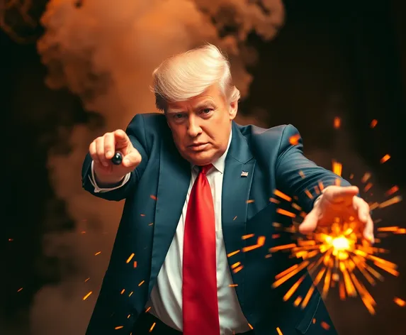 bullet slow motion trump