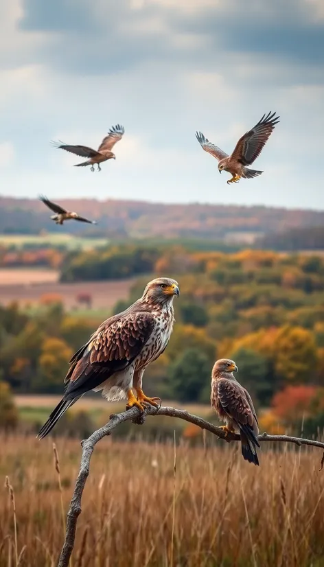 birds of pray in