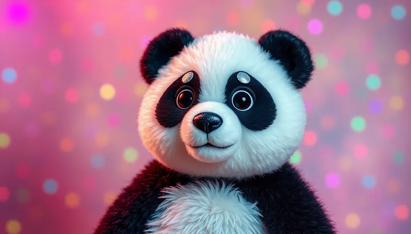 lisa frank panda bear