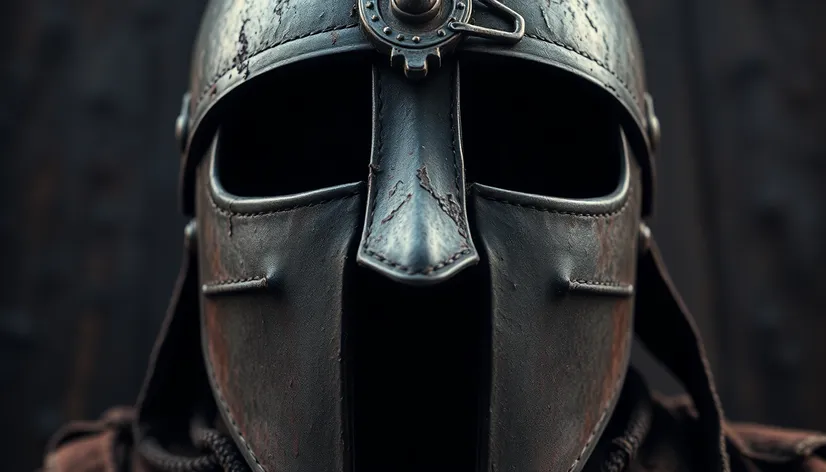 helmet face shield ancient