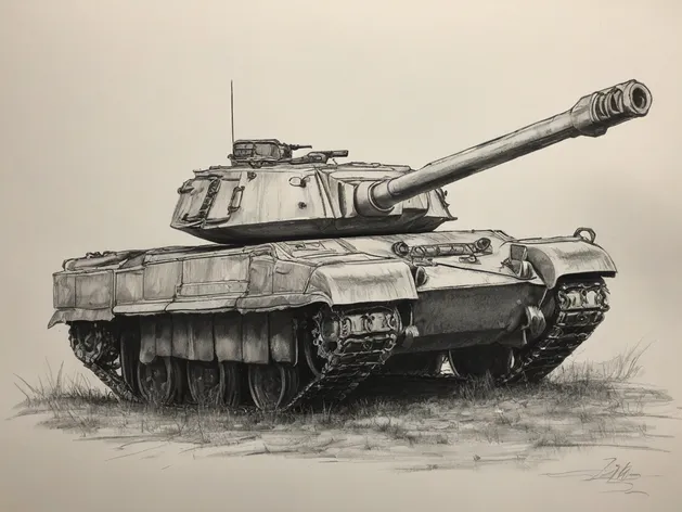 tank drawing