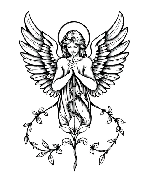 gabriel tattoo archangel