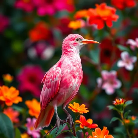 pink bird