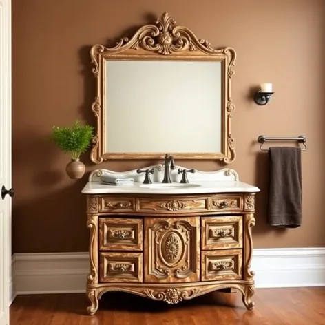 vintage bathroom vanity