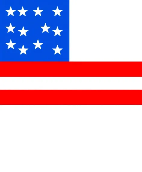 american flag pixel art