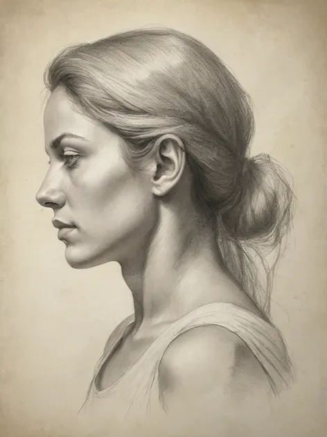 female anatomy drawing