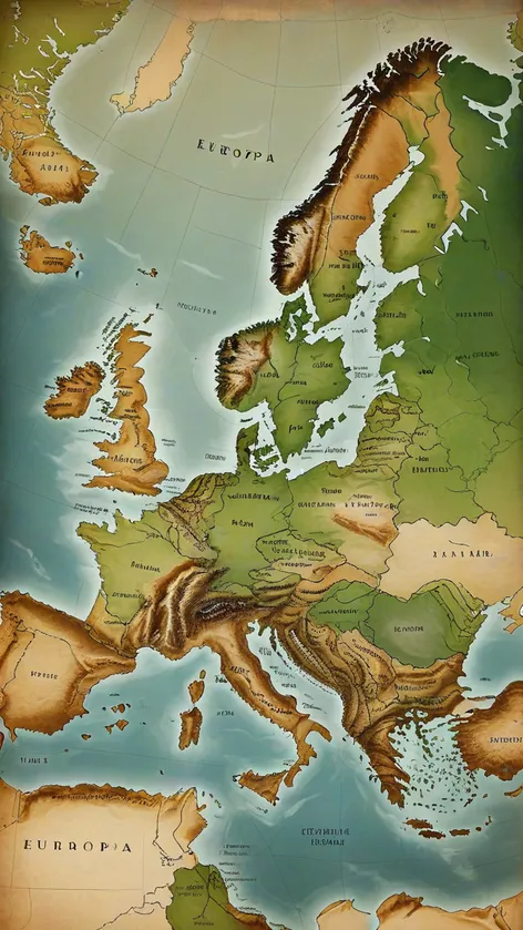 mapa europa