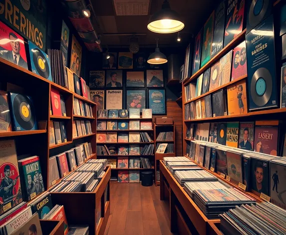 aesthetic record store