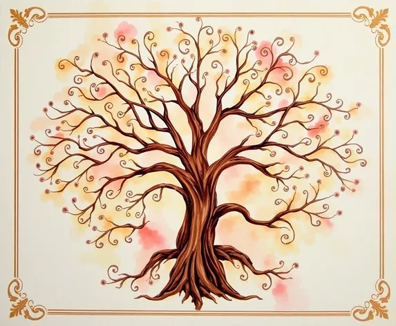 family tree drawing