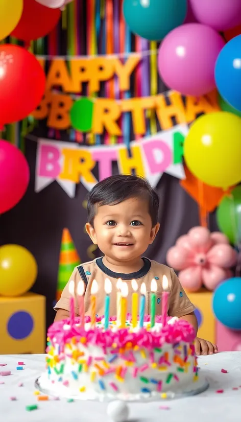 1 year birthday photo